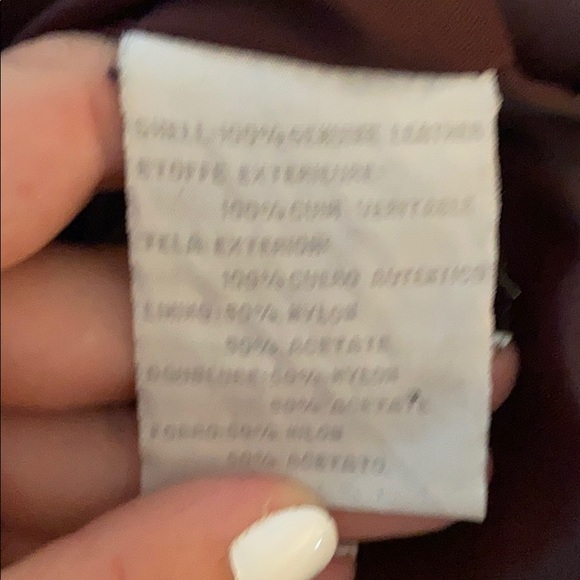 Liz Claiborne leather jacket - Picture 6 of 6